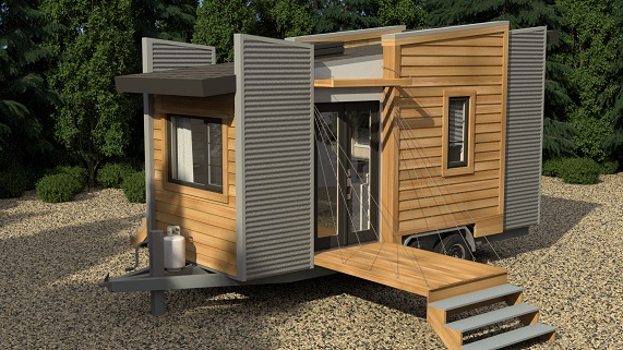 Dragonfly Unique Tiny House Model For Utopian Villas Exterior Dragonfly Tiny Home Model