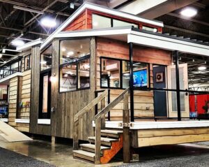 luxury tiny home and house